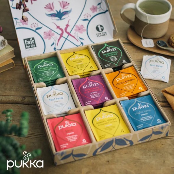 Box sélection de 45 sachets - Pukka