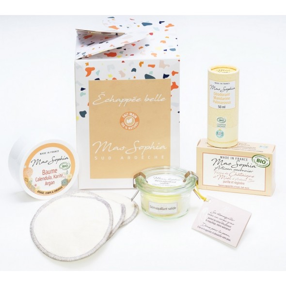 Coffret de 5 articles slow cosmetiques Coffret de 5 articles slow cosmetiques