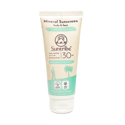 Crème Solaire Minérale SPF30 Teintée, sans nanoparticules