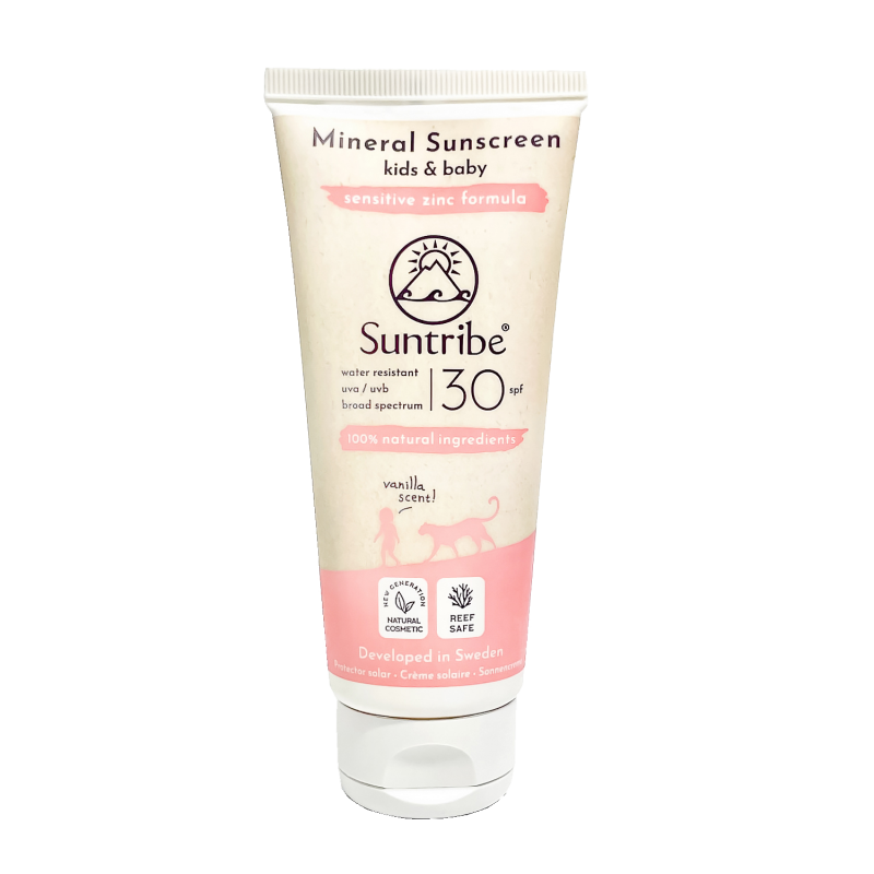 Crème Solaire Minérale Bébé & Enfant SPF30