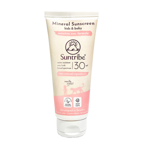 Crème Solaire Minérale Bébé & Enfant SPF30 Crème Solaire Minérale Bébé & Enfant SPF30