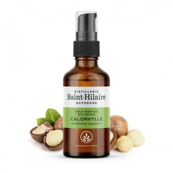 Huile Végétale Biologique de Calophylle réparatrice visage, corps et cheveux