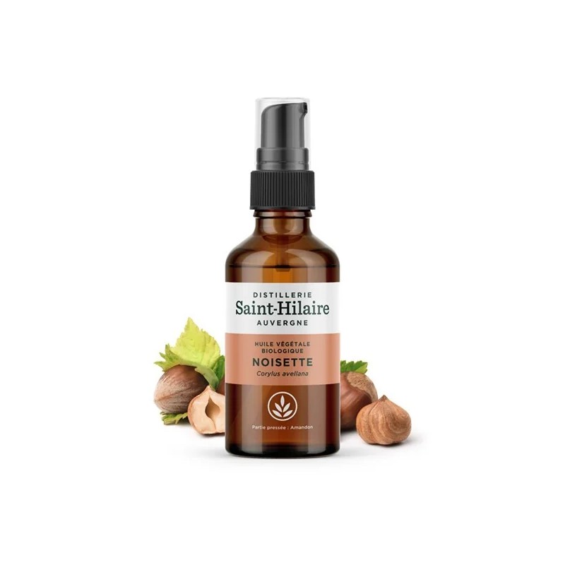 Huile végétale bio Noisette - 50 ml