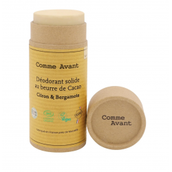 Déodorant solide au beurre...