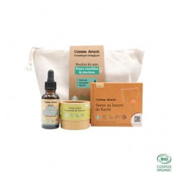 Routine soin peaux sensibles et réactives | Comme Avant