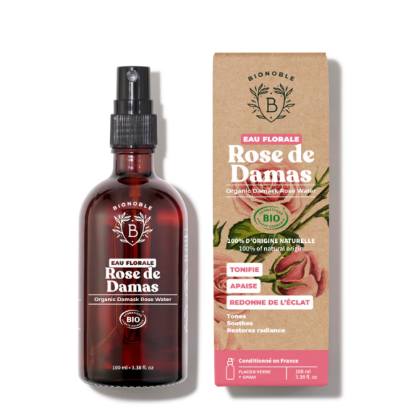 Eau florale Rose de Damas | Bionoble