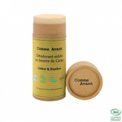 Déodorant solide Cédrat et Bambou | Comme Avant