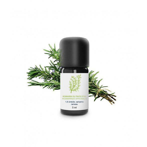 Huile essentielle romarin du pays d'Oc | Essenciagua