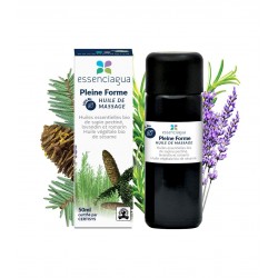 huile de massage Pleine forme | Essenciagua