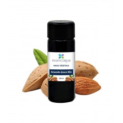 Huile Végétale d’Amande Douce Bio 100ml | Essenciagua