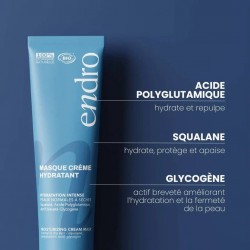 Ingrédients du Masque crème hydratant bio Endro