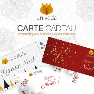 cartes cadeaux univeda