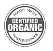 logo made with certified organic ingredients
